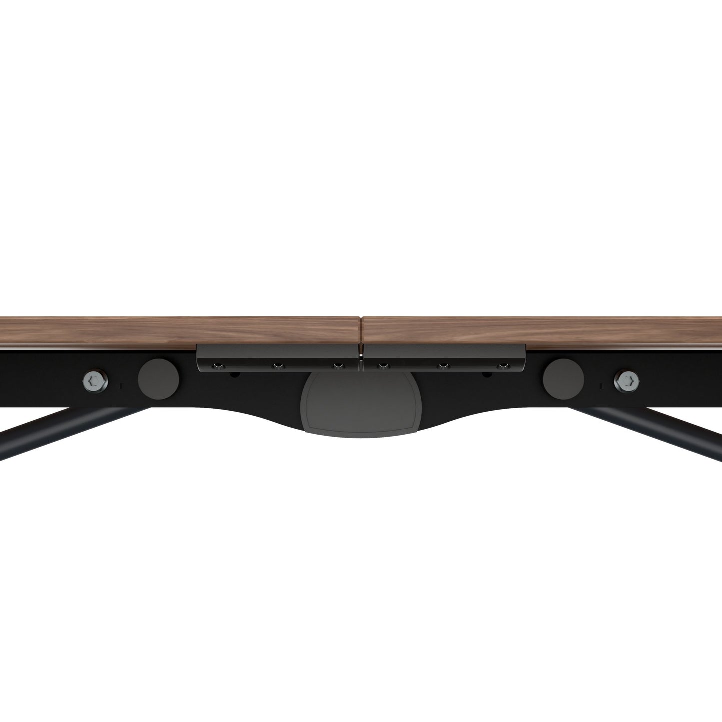 MARA TIMMY LIBRO conference table | 3200 x 1200 mm (10 - 14 people), rollable, foldable, real wood veneer walnut