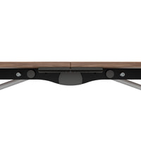 MARA TIMMY LIBRO conference table | 3200 x 1200 mm (10 - 14 people), rollable, foldable, real wood veneer walnut