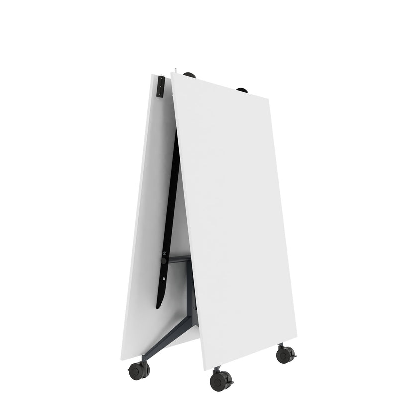 Mara TIMMY LIBRO Tableau de conférence | 3200 x 1200 mm (10 - 14 personnes), roulable, pliable, blanc