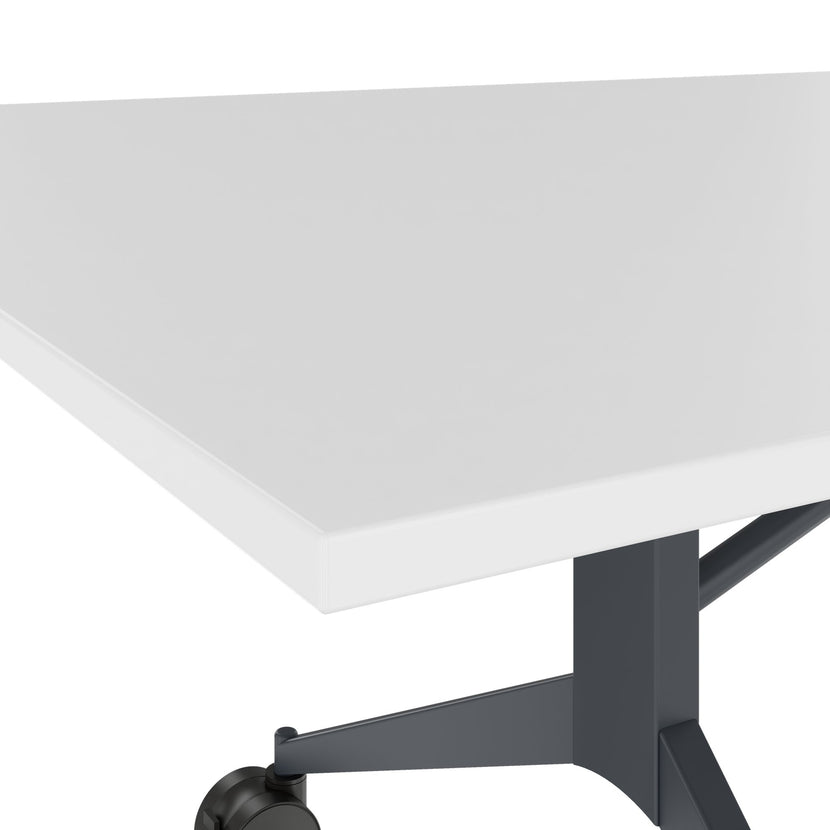 Mara TIMMY LIBRO Tableau de conférence | 3200 x 1200 mm (10 - 14 personnes), roulable, pliable, blanc