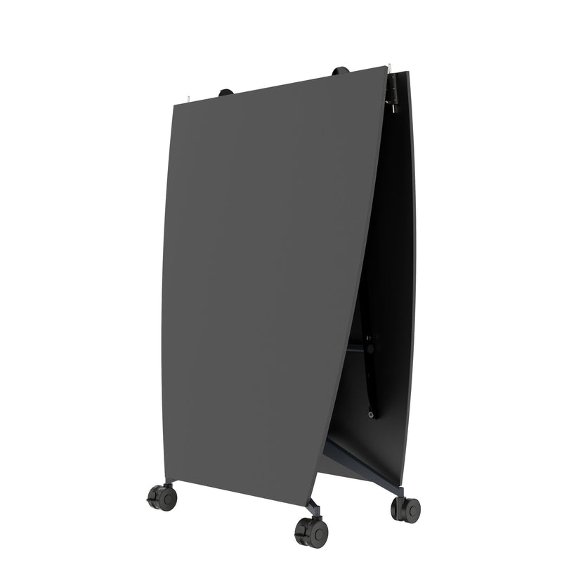 MARA - TIMMY LIBRO Konferenztisch | Bootsform, 3200 x 1200 mm (10 - 14 Personen), rollbar, faltbar, Anthrazit - 8 Main Image