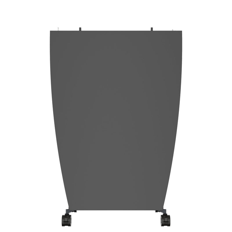 MARA - TIMMY LIBRO Konferenztisch | Bootsform, 3200 x 1200 mm (10 - 14 Personen), rollbar, faltbar, Anthrazit - 9 Main Image