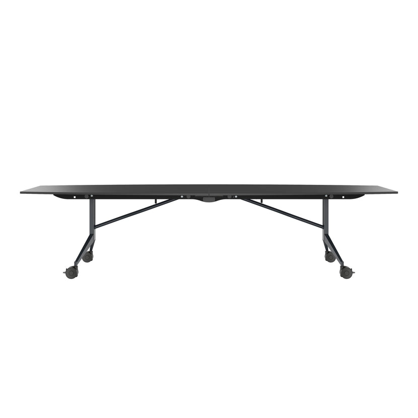 Mara TIMMY LIBRO Tableau de conférence | Forme de démarrage, 3200 x 1200 mm (10 - 14 personnes), roulable, pliable, anthracite