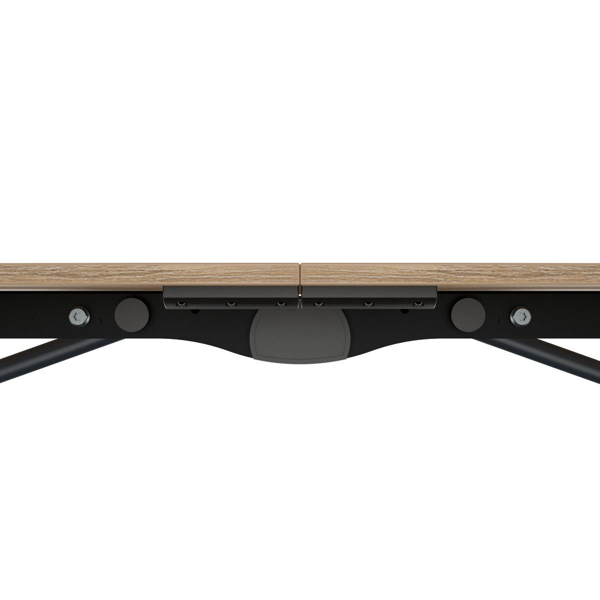MARA - TIMMY LIBRO Konferenztisch | Bootsform, 3200 x 1200 mm (10 - 14 Personen), rollbar, faltbar, Bernsteineiche - 11 Lightbox Main Image