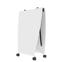 MARA - TIMMY LIBRO Table de conférence | forme bateau, 3200 x 1200 mm (10 - 14 personnes), roulante, pliable,  blanc