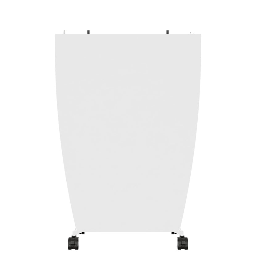 Mara TIMMY LIBRO Tableau de conférence | Forme de démarrage, 3200 x 1200 mm (10 - 14 personnes), roulable, pliable, blanc
