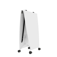 Mara TIMMY LIBRO Conference table | Boot shape, 3200 x 1200 mm (10 - 14 people), rollable, foldable, white