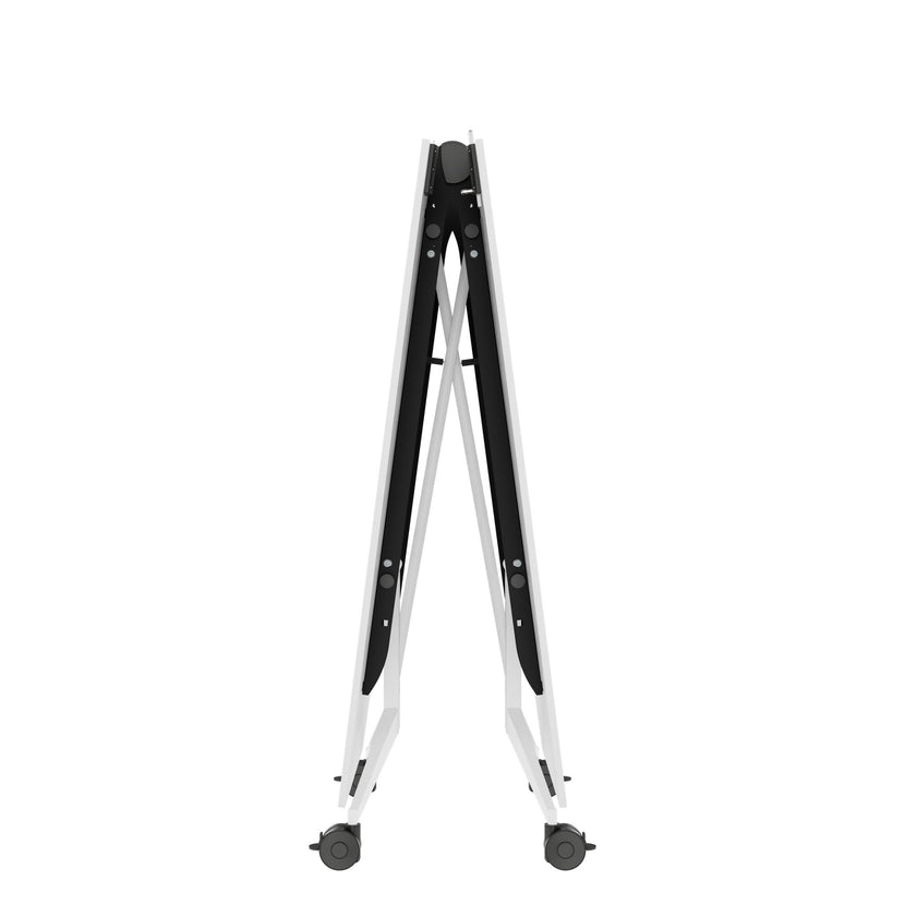 Mara TIMMY LIBRO Tableau de conférence | Forme de démarrage, 3200 x 1200 mm (10 - 14 personnes), roulable, pliable, blanc