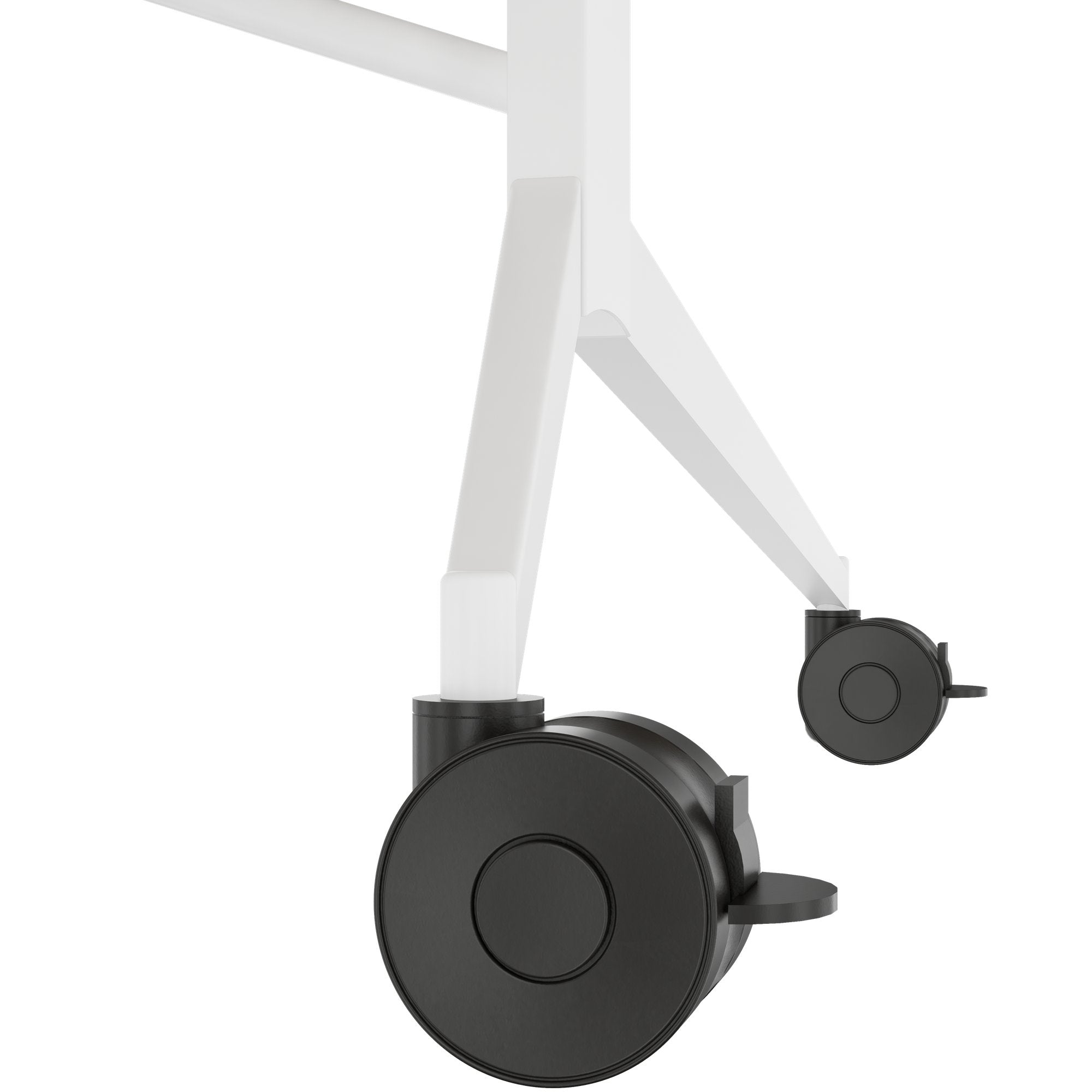 Mara TIMMY LIBRO Tableau de conférence | Forme de démarrage, 3200 x 1200 mm (10 - 14 personnes), roulable, pliable, blanc