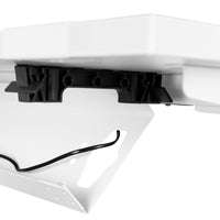 König + Neurath - Active T motor desk | 1600 x 800 mm, electrically height adjustable, electrified, white