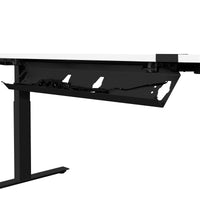 König + Neurath - Active T motor desk | 1600 x 800 mm, electrically height adjustable, electrified, white