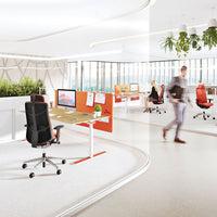 König + Neurath - JET.III office swivel chair | Mesh back, lumbar support, black