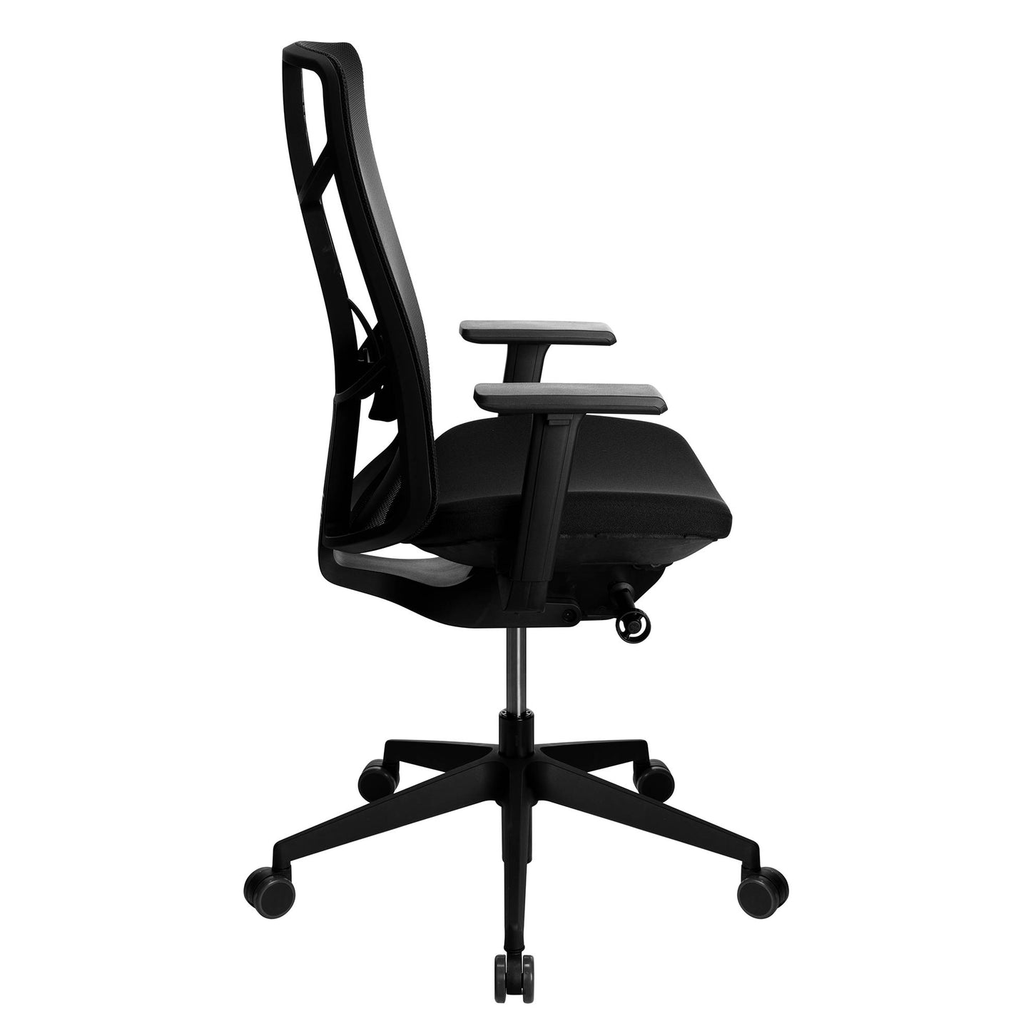 König + Neurath - JET.III office swivel chair | Mesh back, lumbar support, black