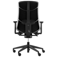 König + Neurath - JET.III office swivel chair | Soft padding, lumbar support, black