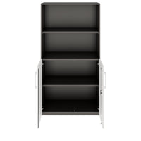 PRO Combina il cabinet | 4 OH, 800 x 1510 mm, grafite / bianco