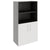 PRO Combina il cabinet | 4 OH, 800 x 1510 mm, grafite / bianco