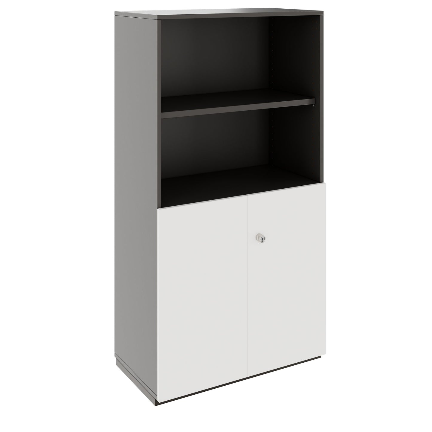 PRO Combina il cabinet | 4 OH, 800 x 1510 mm, grafite / bianco