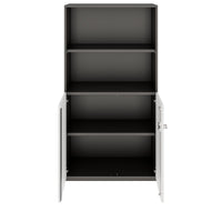 PRO Combina il cabinet | 4 OH, 800 x 1510 mm, grafite / bianco