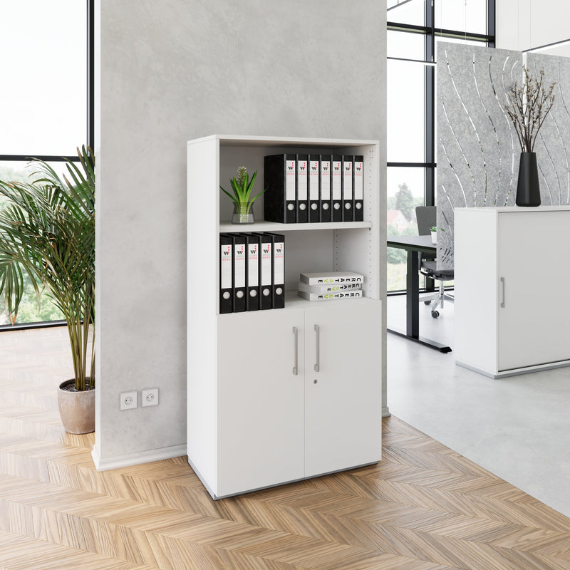 PRO Combination cabinet | 4 OH, 800 x 1510 mm, Grey  - 14 Main Image