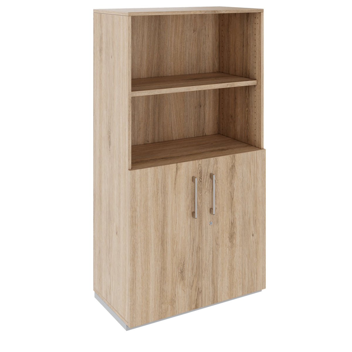 PRO combination cabinet | 4 OH, 800 x 1510 mm, natural oak - 1 Lightbox Main Image