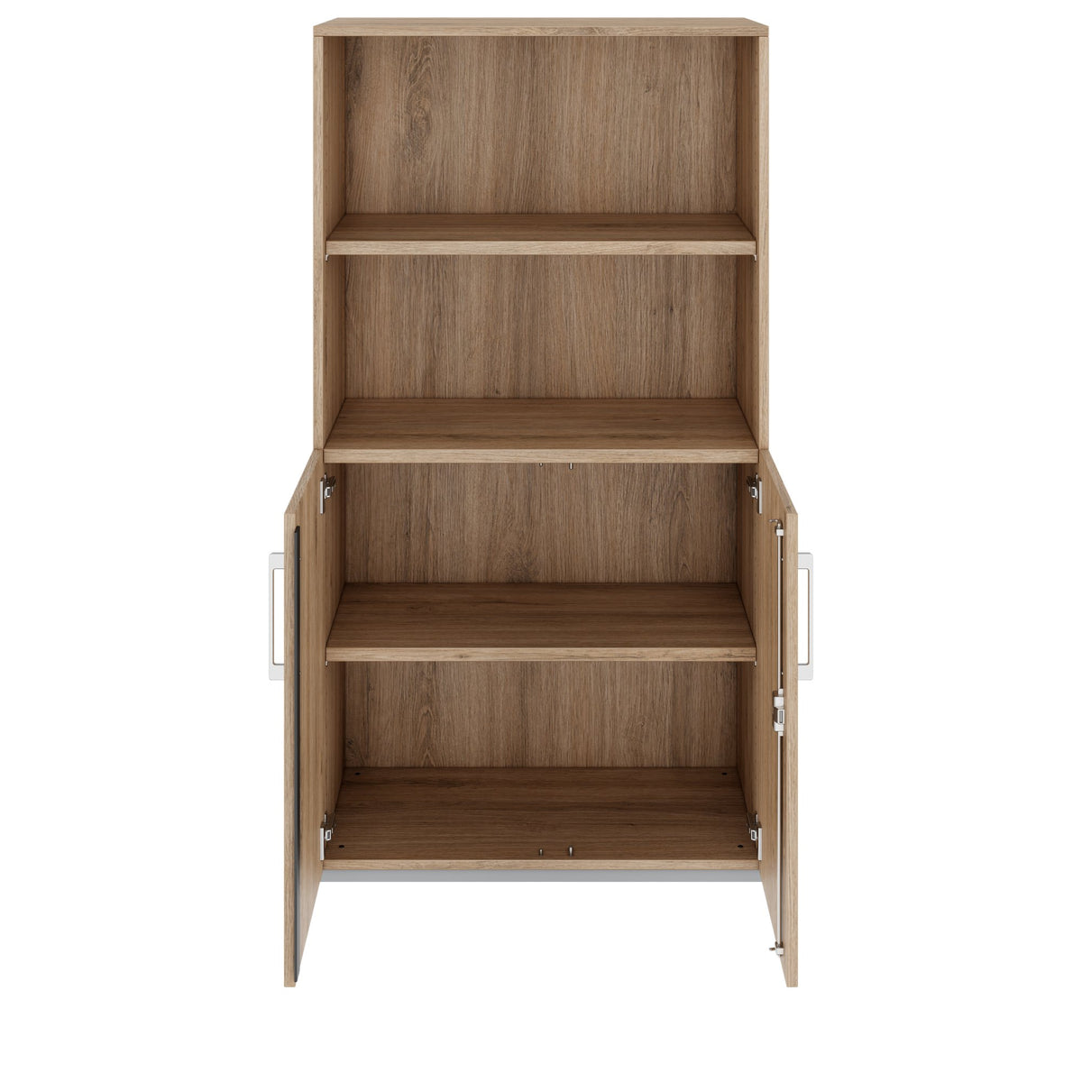PRO combination cabinet | 4 OH, 800 x 1510 mm, natural oak - 3 Lightbox Main Image