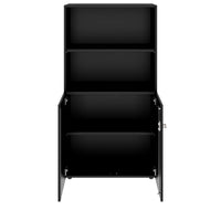 Armoire combinée PRO | 4 OH, 800 x 1510 mm, noir