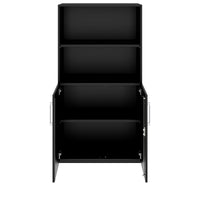 Armoire combinée PRO | 4 OH, 800 x 1510 mm, noir