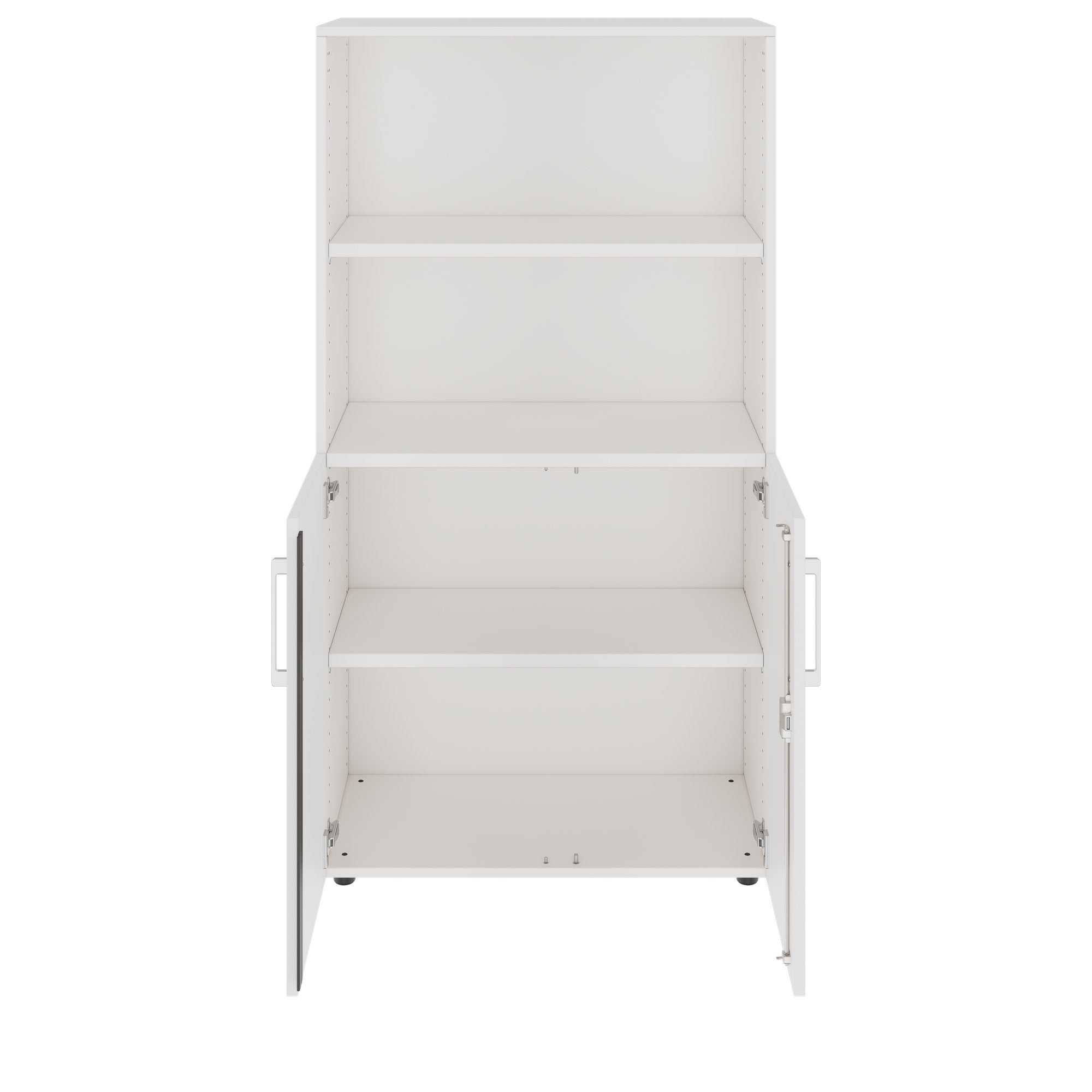 PRO Kombischrank | 4 OH, 800 x 1510 mm, Weiß