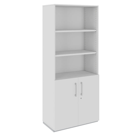 PRO combination cabinet | 5 OH, 800 x 1880 mm, gray