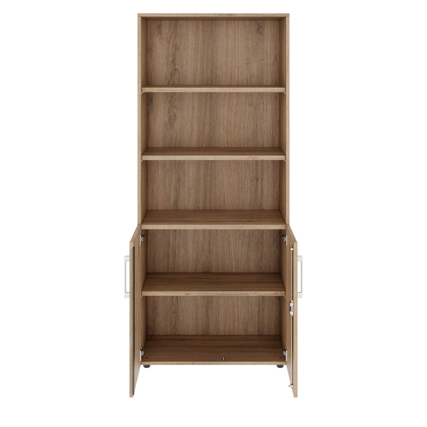 PRO Combinez l'armoire | 5 oh, 800 x 1880 mm, chêne naturel