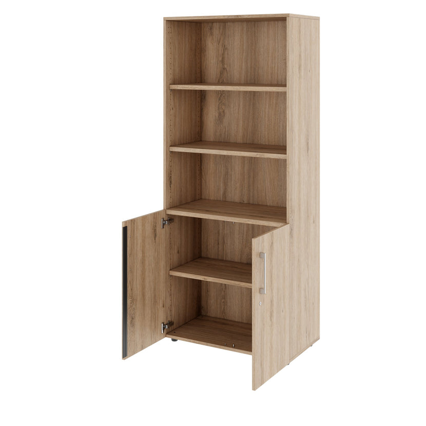 PRO Combinez l'armoire | 5 oh, 800 x 1880 mm, chêne naturel