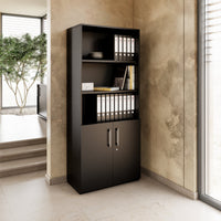 PRO Combinez l'armoire | 5 oh, 800 x 1880 mm, noir