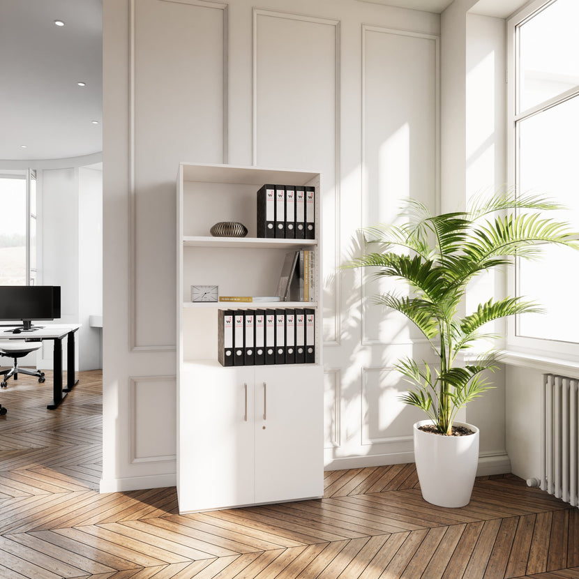 PRO Combina il cabinet | 5 OH, 800 x 1880 mm, bianco