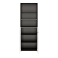 PRO Combine cabinet | 6 Oh, 800 x 2250 mm, graphite / white