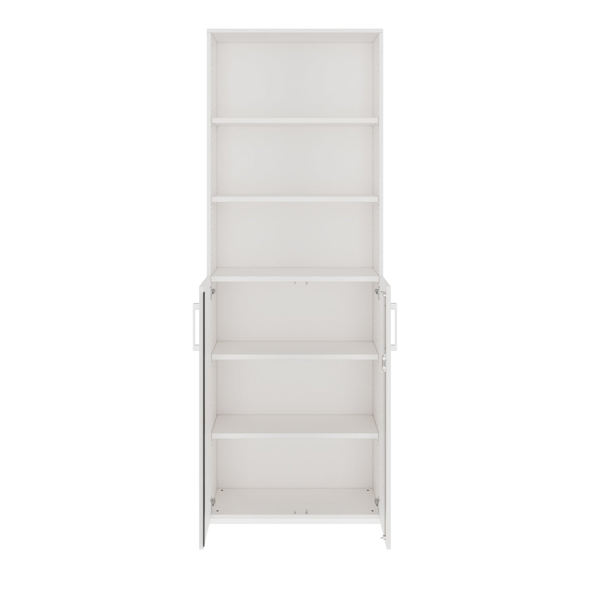 PRO Combina il cabinet | 6 OH, 800 x 2250 mm, bianco - 3 Lightbox Main Image