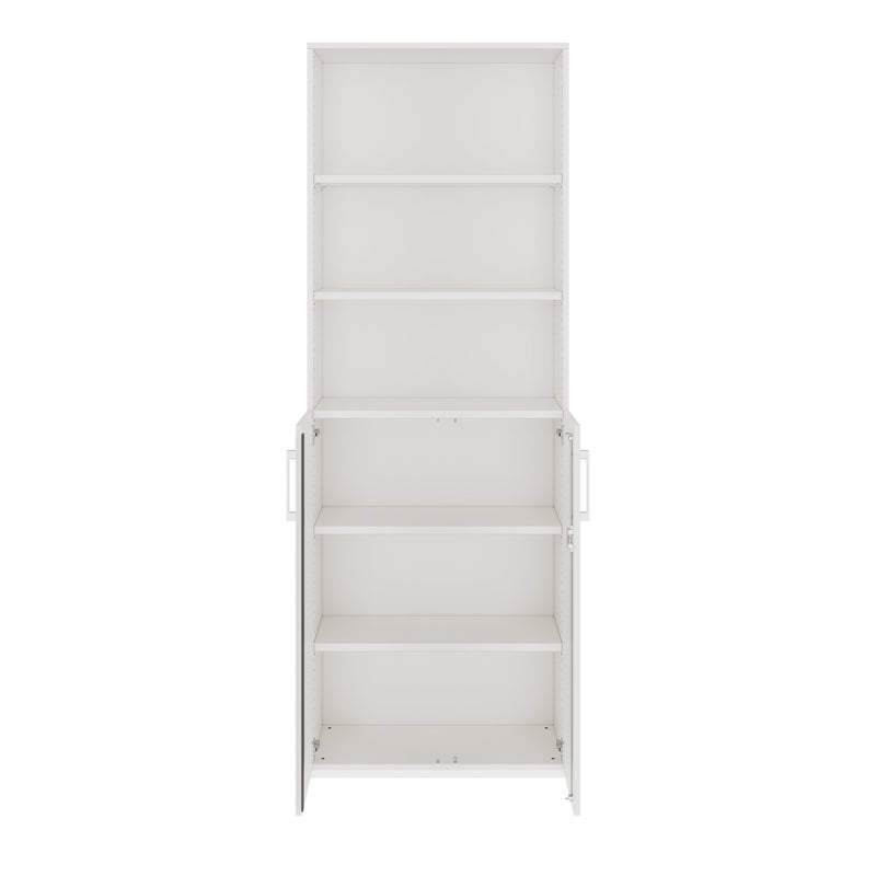 PRO Combina il cabinet | 6 OH, 800 x 2250 mm, bianco - 3 Main Image
