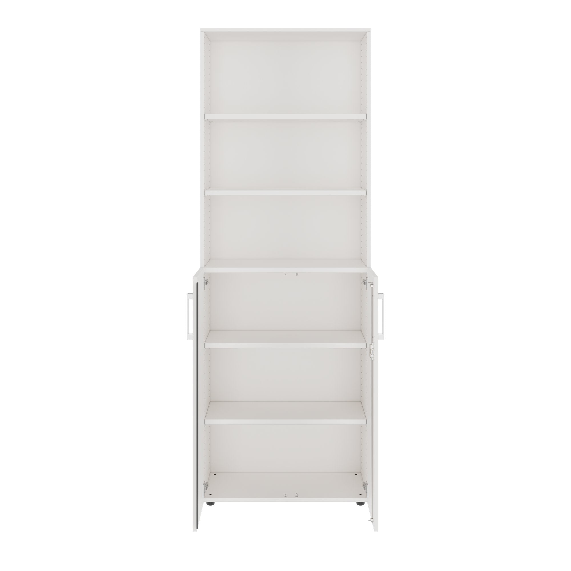 PRO Kombischrank | 6 OH, 800 x 2250 mm, Weiß