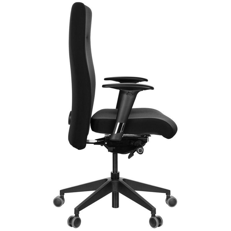 ROVO XP 1470 Chefsessel | Schwerlaststuhl, Lordosenstütze, Schwarz - 8 Main Image