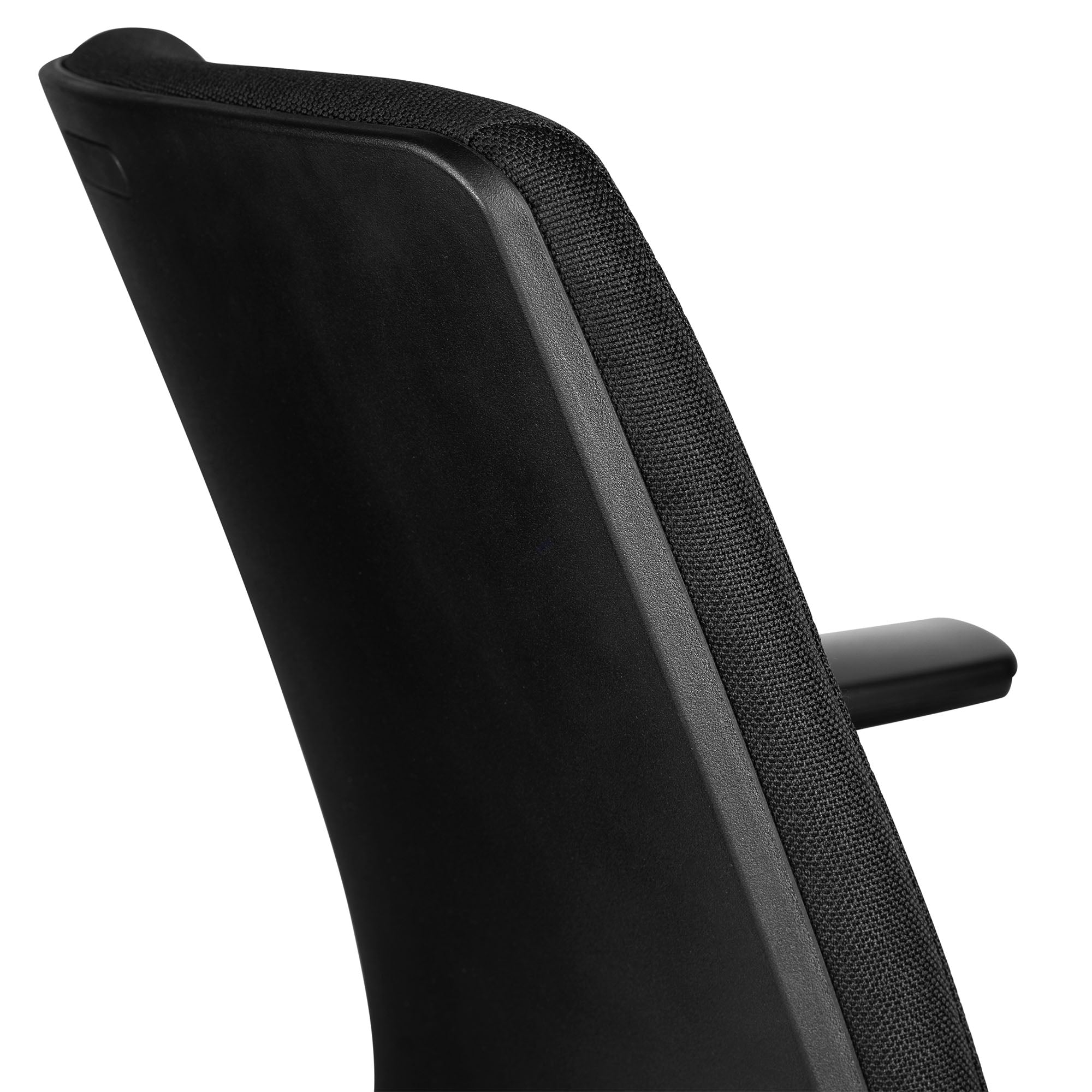 VIX B Chaise swinging de bureau | Pad complet | Accoudoirs 3D | Noir
