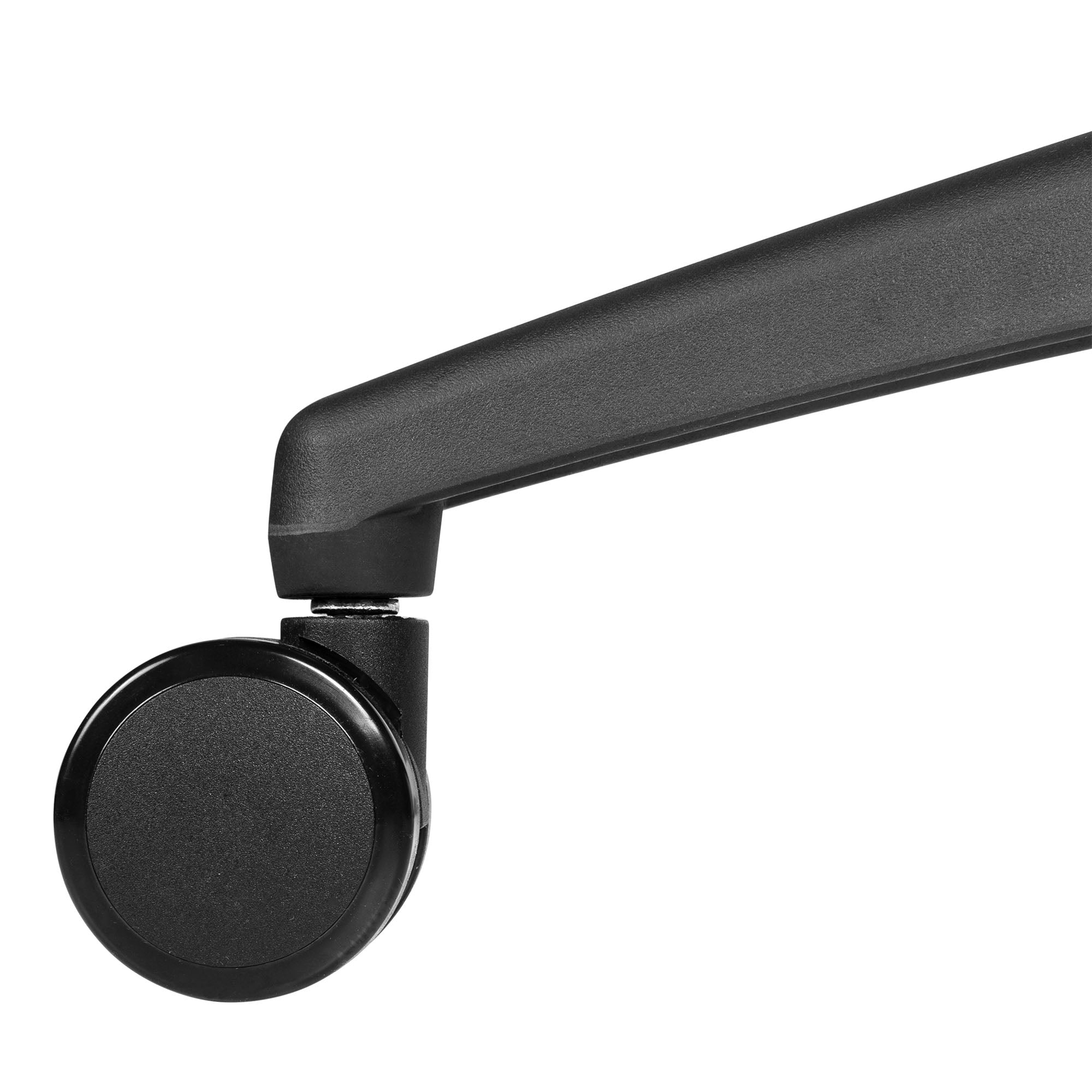 VIX B Chaise swinging de bureau | Pad complet | Accoudoirs 3D | Noir