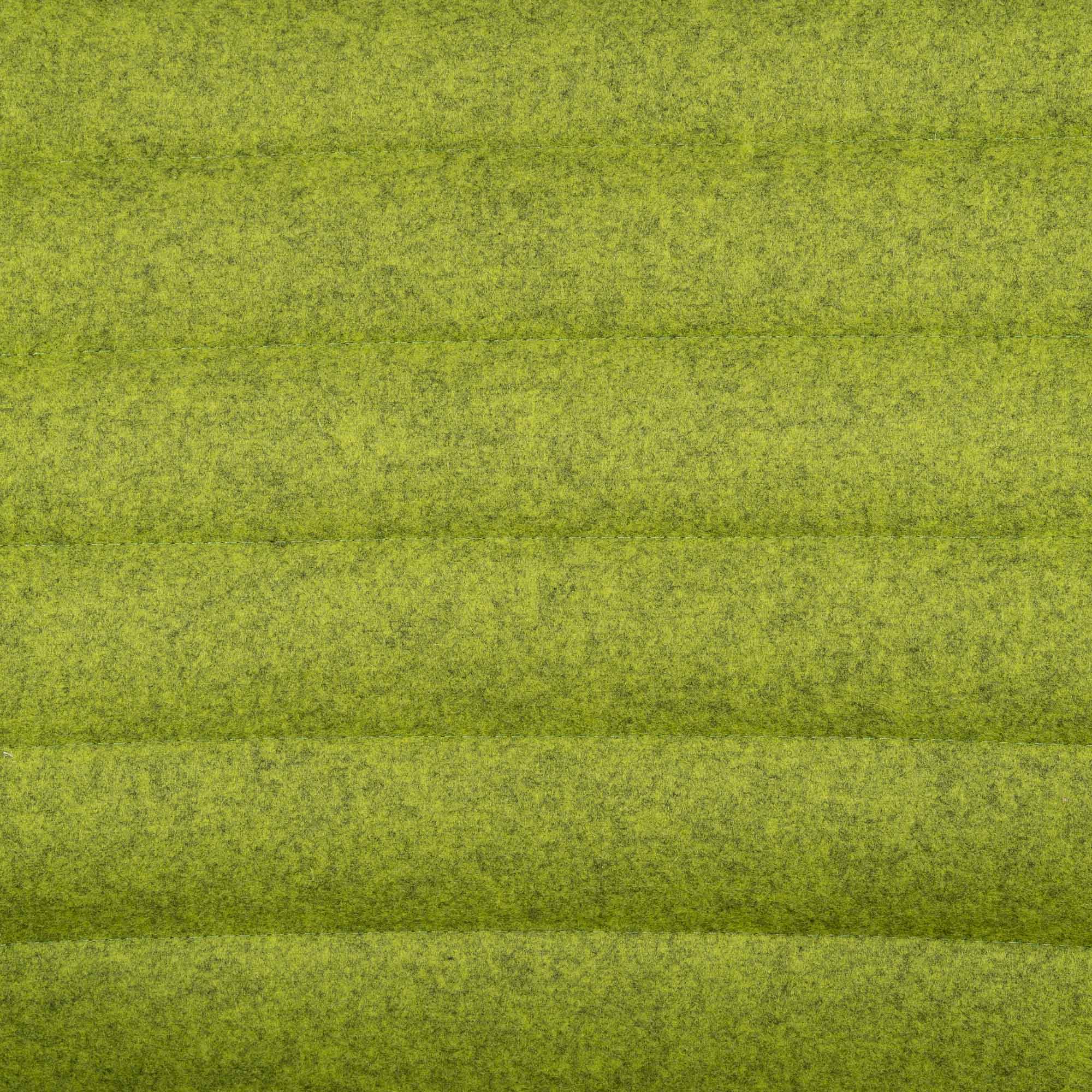 WIND Chaise oscillante de bureau | Velvet, support de lordose, couverture de laine Velito Green Light Mottled