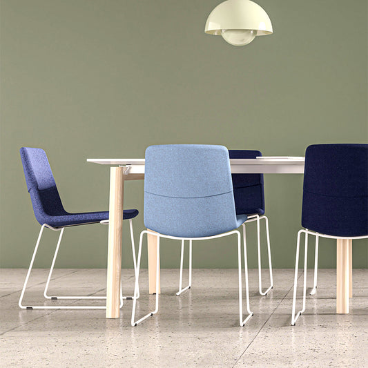 Twist & Sit Visitor and Conference Chair | Kuftstell, Synergy Cover Wool