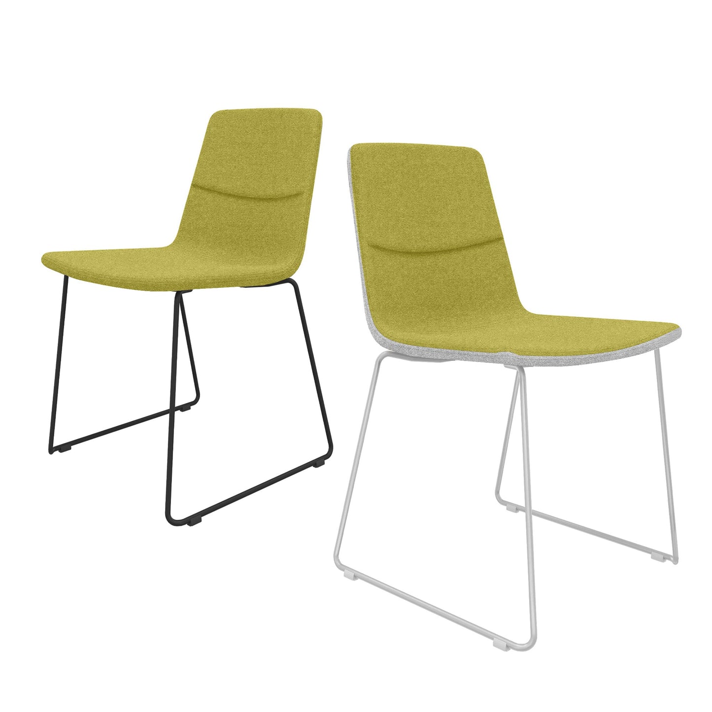 Twist & Sit Visitor and Conference Chair | Kuftstell, Synergy Cover Wool