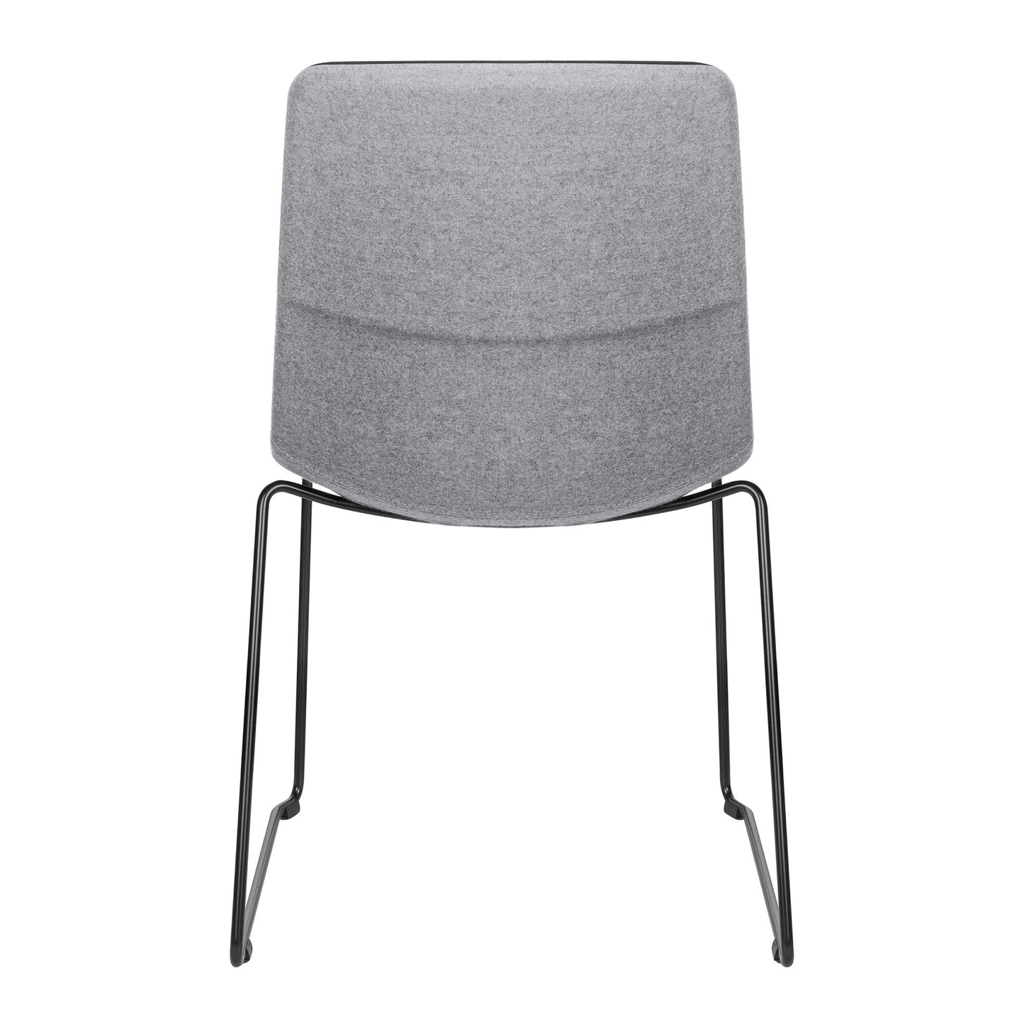 TWIST&amp;SIT visitor and conference chair | Sled base, wool cover SYNERGY