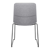 TWIST&amp;SIT visitor and conference chair | Sled base, wool cover SYNERGY