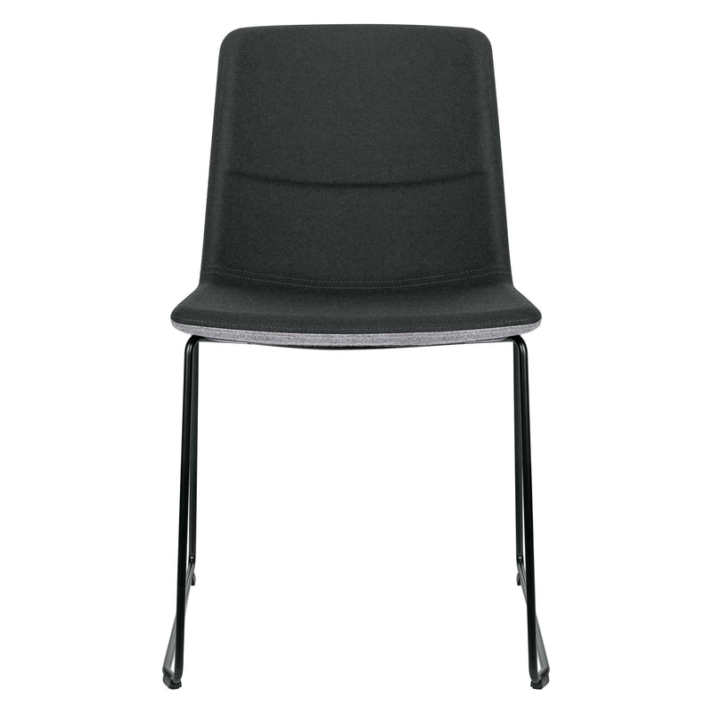 TWIST&SIT visitor and conference chair | Sled base, wool cover SYNERGY - 9 Main Image