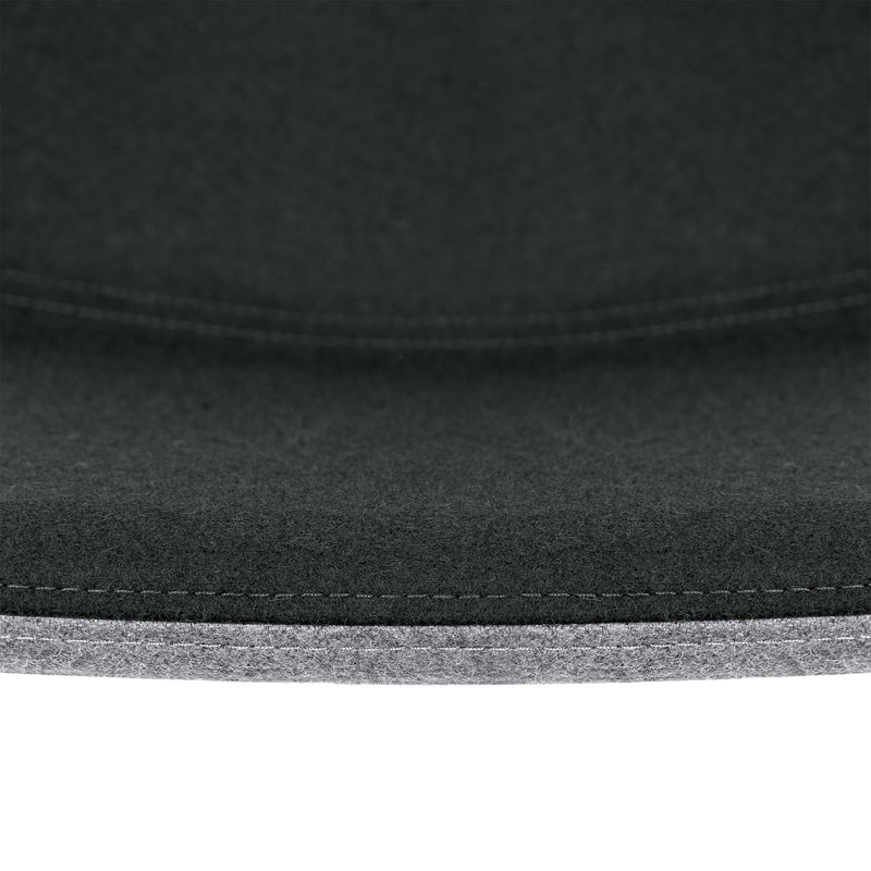 TWIST&SIT visitor and conference chair | Sled base, wool cover SYNERGY - 16 Main Image