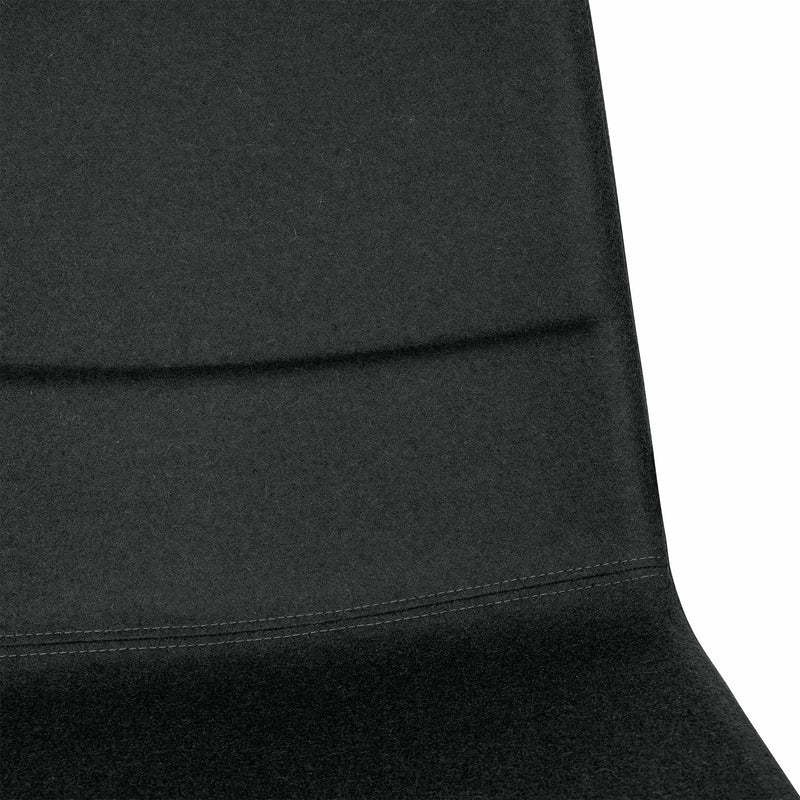 TWIST&SIT visitor and conference chair | Sled base, wool cover SYNERGY - 17 Main Image