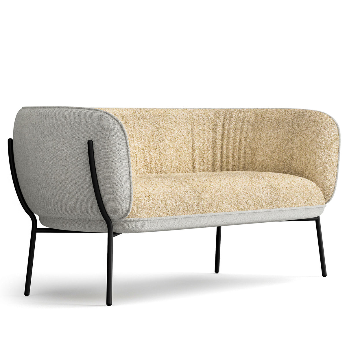 LEWI Sofa | 4-Fuß-Gestell, feste Armlehnen - 1 Lightbox Main Image
