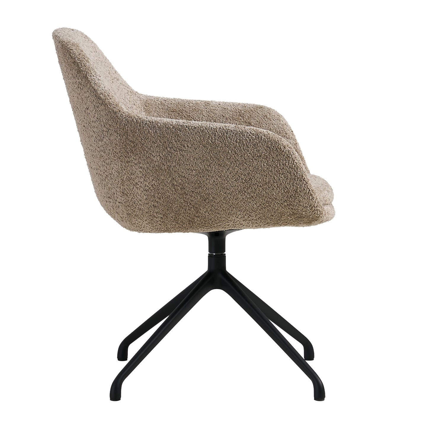 Sedia da conferenza LINOX | Base a 4 gambe, portata massima 150 kg
